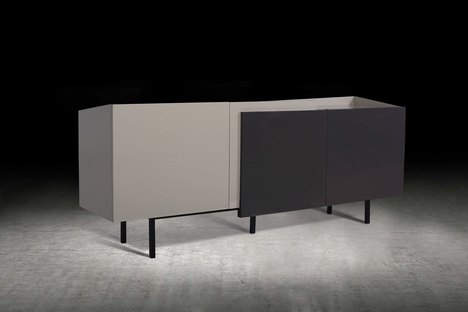Canon EF 50mm F1.4 USM sample photo. Buffet, furniture, contemporary photography