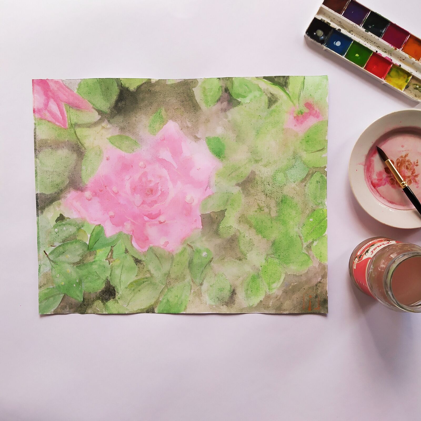 Xiaomi Redmi Note 7 sample photo. Watercolor, paint, art photography