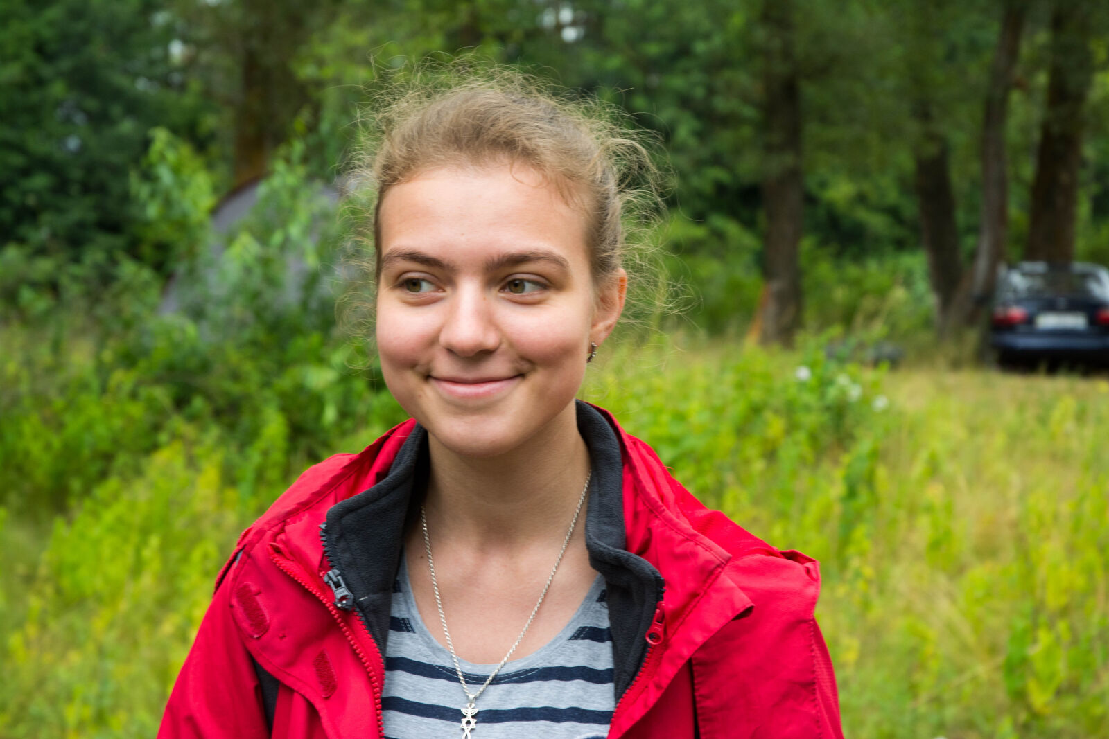 Nikon D7100 sample photo. Camp, dip, forest, pine photography