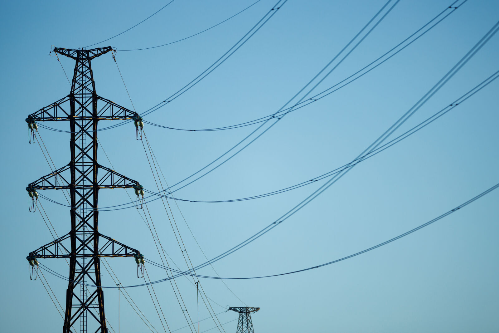 Canon EOS R5 sample photo. Powerlines sky photography