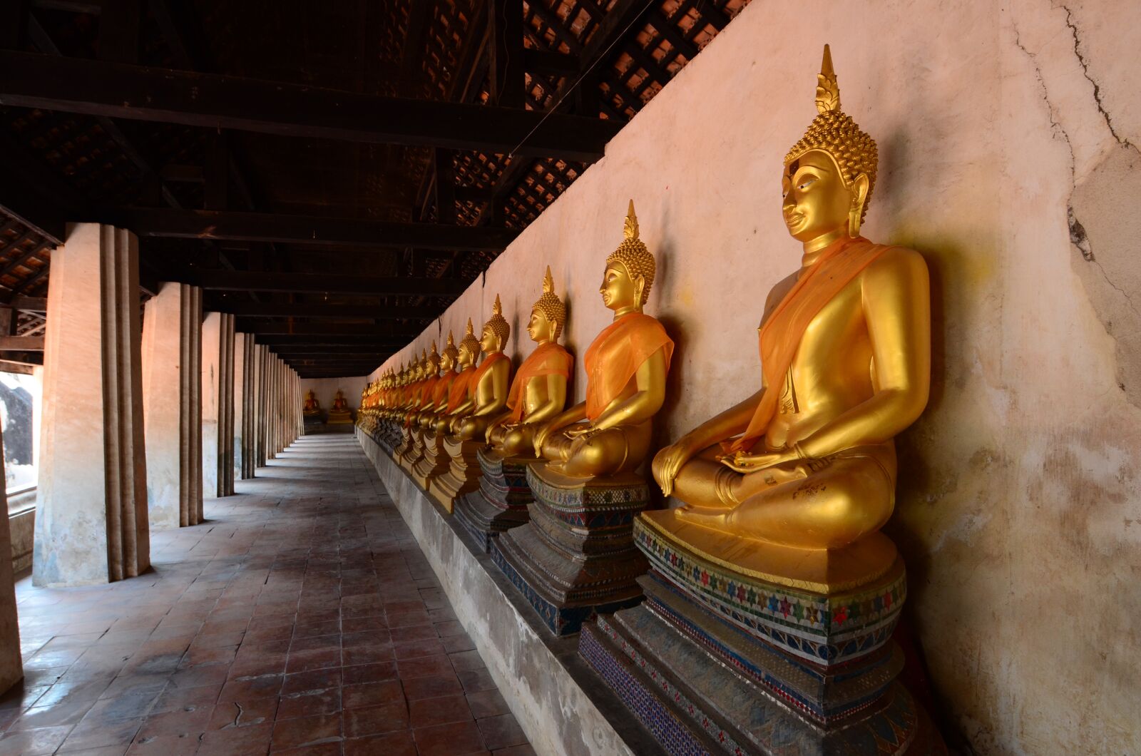 Nikon D7000 sample photo. Buddha statue, temple, statue photography