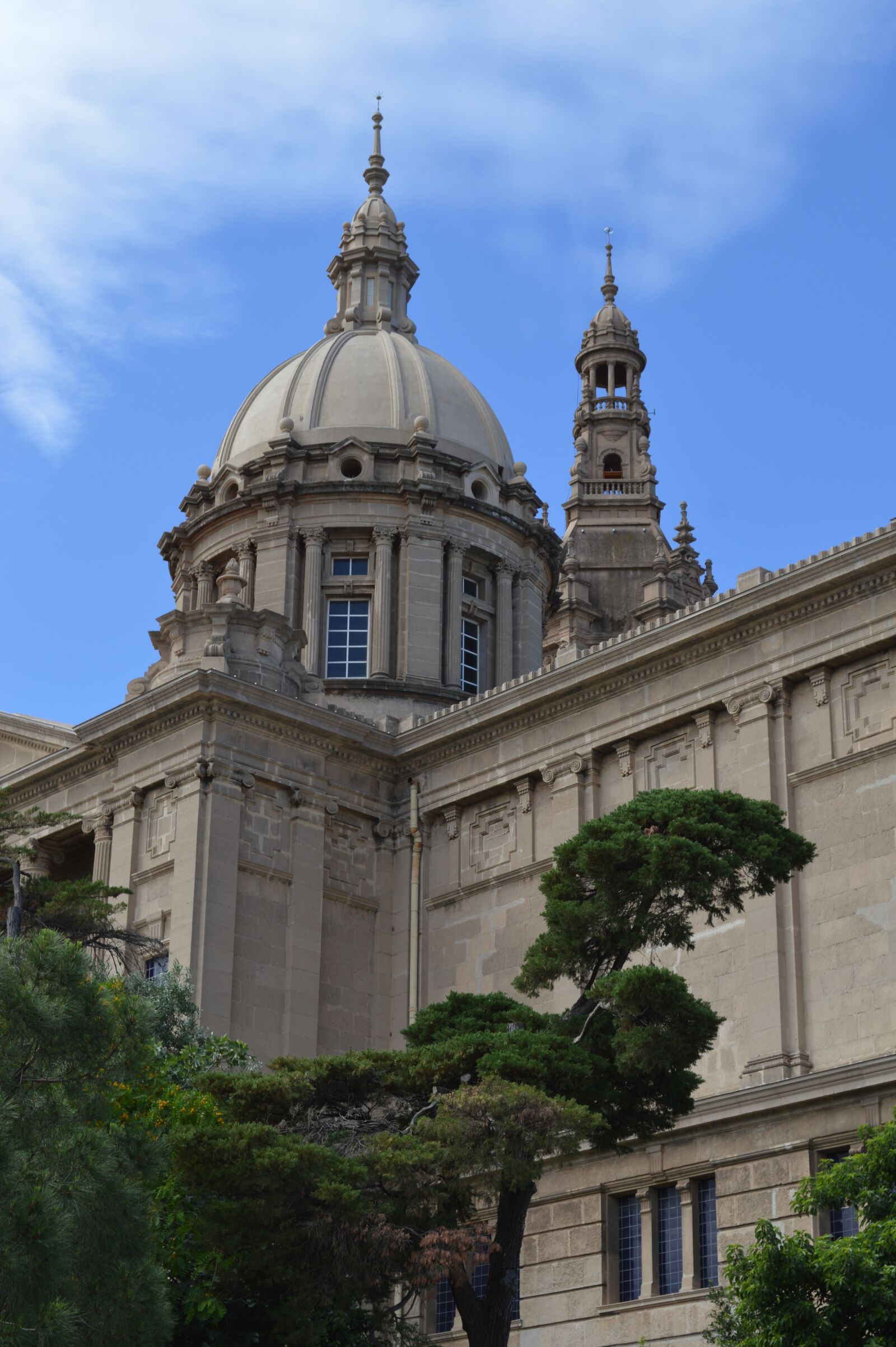 Nikon D3200 sample photo. Palau nacional, barcelona, national photography