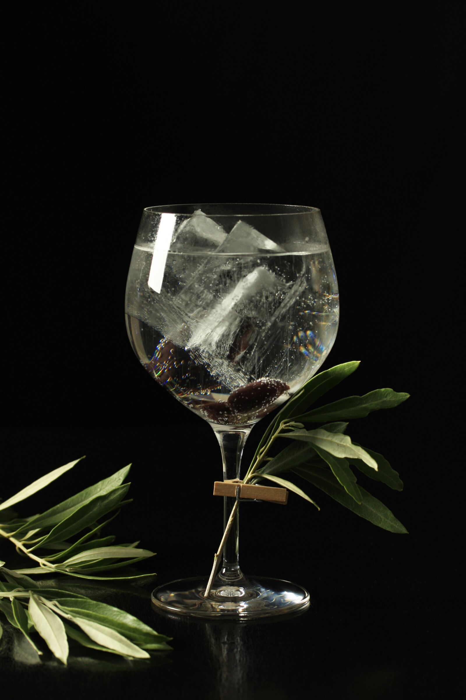 Canon EOS 40D sample photo. Gin and tonic, cocktail photography