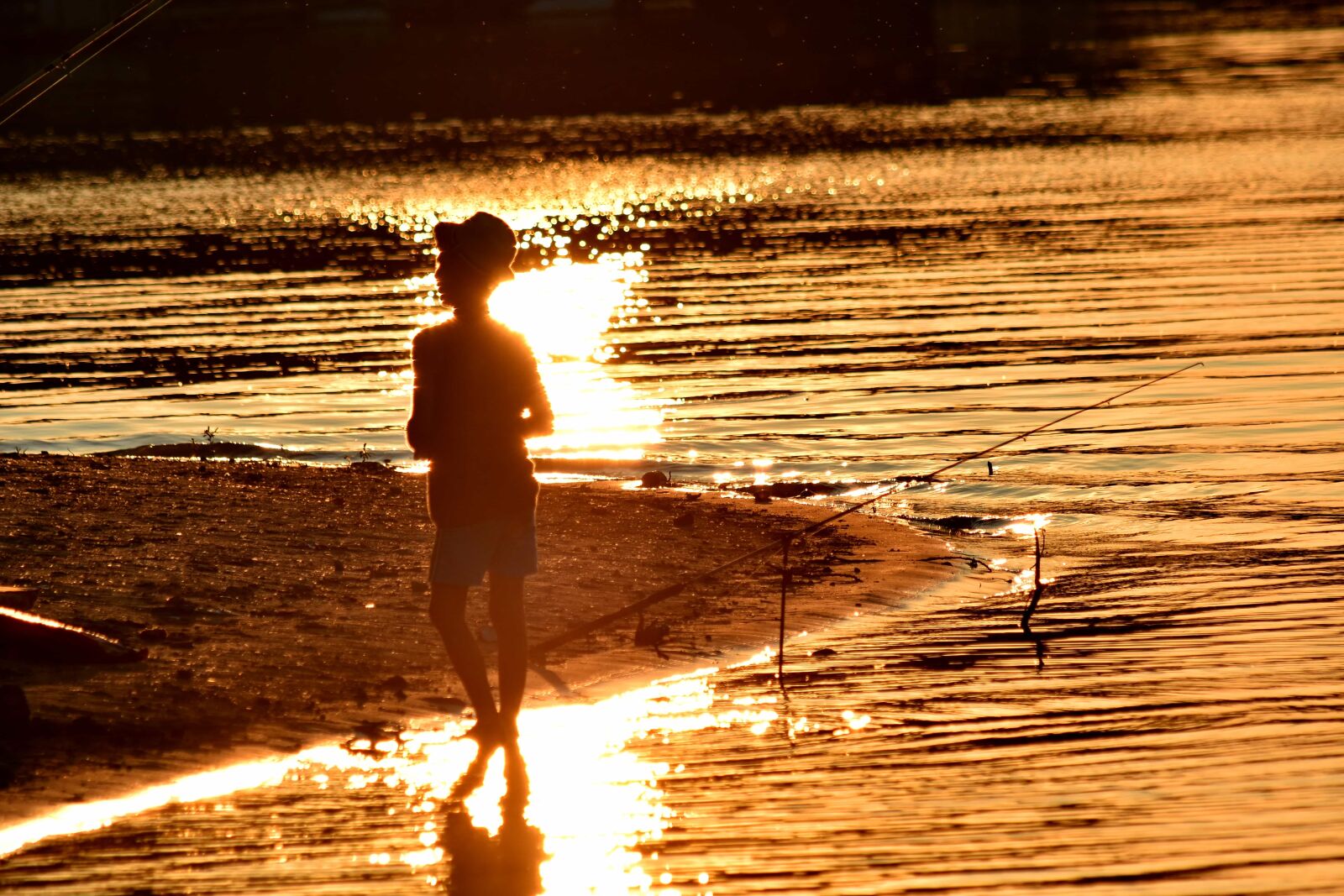 Nikon D5500 sample photo. Beautiful photo, boy, fisherman photography
