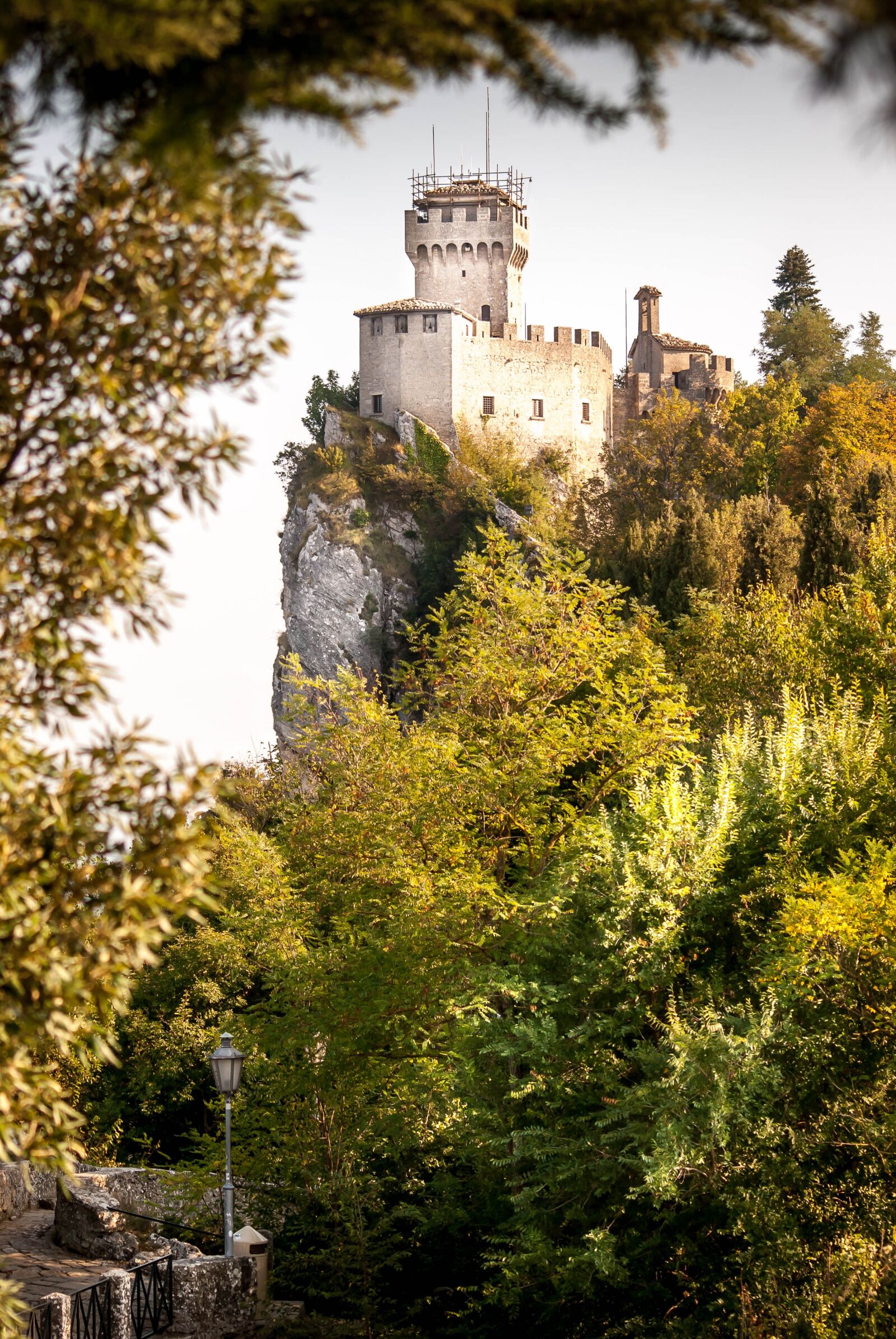 Nikon D60 sample photo. San marino, tower, architecture photography