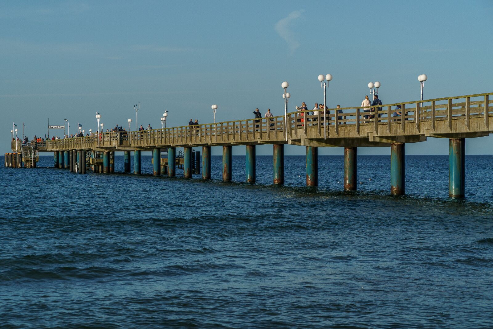 Sony a6000 + Sony E PZ 18-105mm F4 G OSS sample photo. Sea bridge, binz, r photography