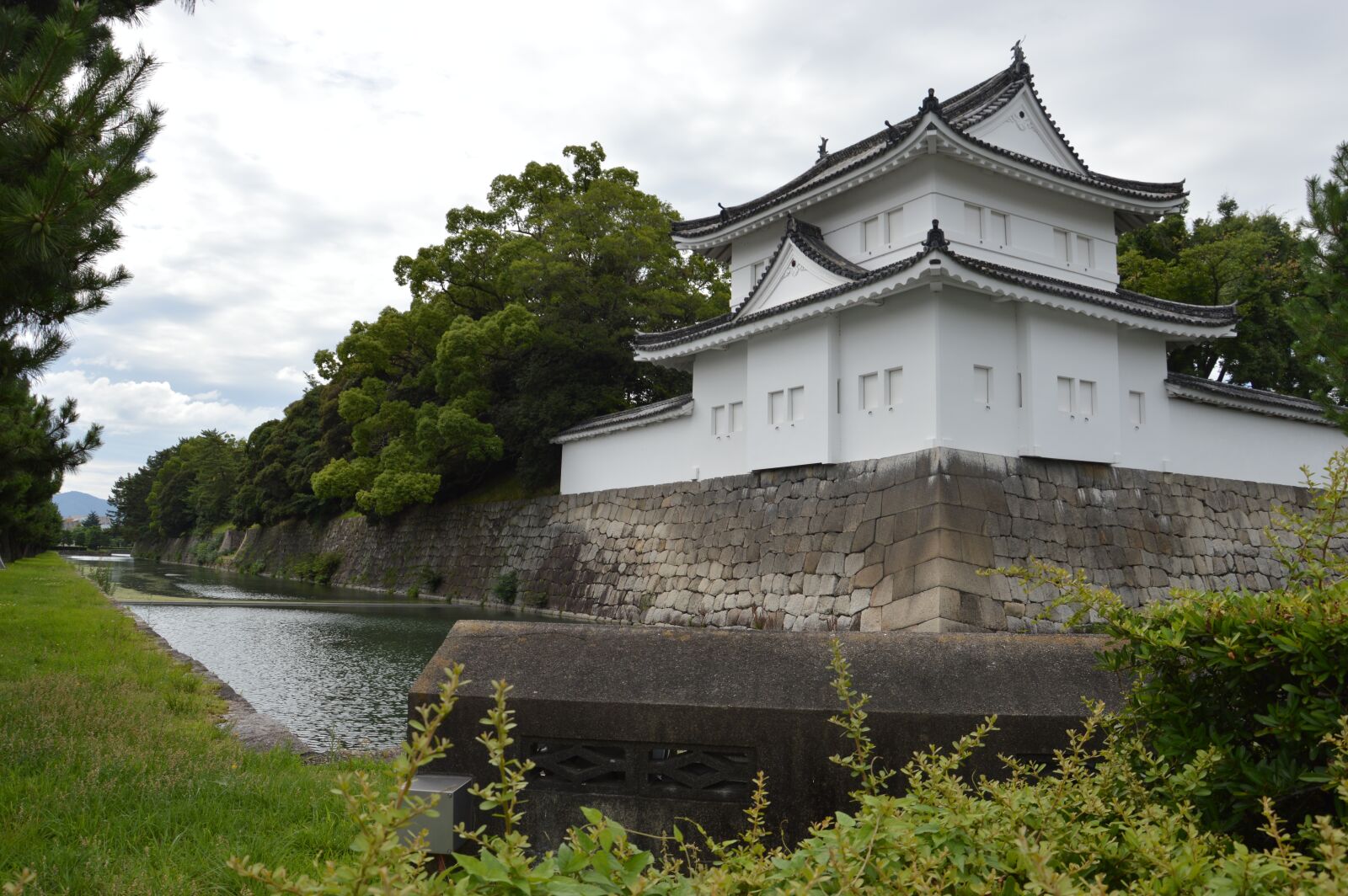 Nikon D3200 sample photo. Kyoto, castle, river photography