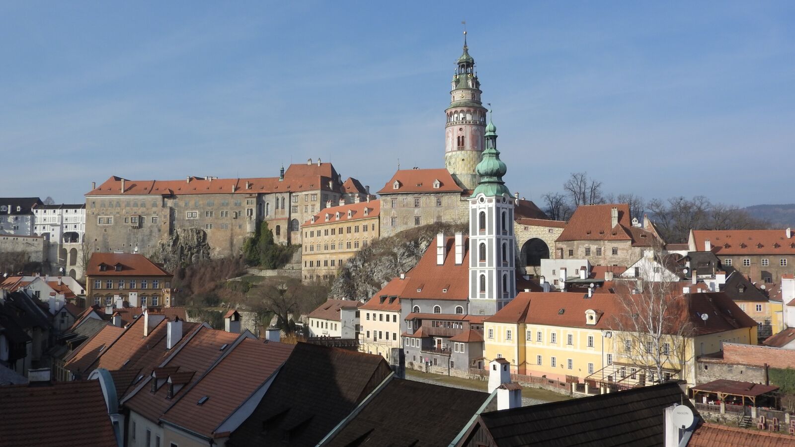 Nikon Coolpix P610 sample photo. Czech krumlov, castle, unesco photography