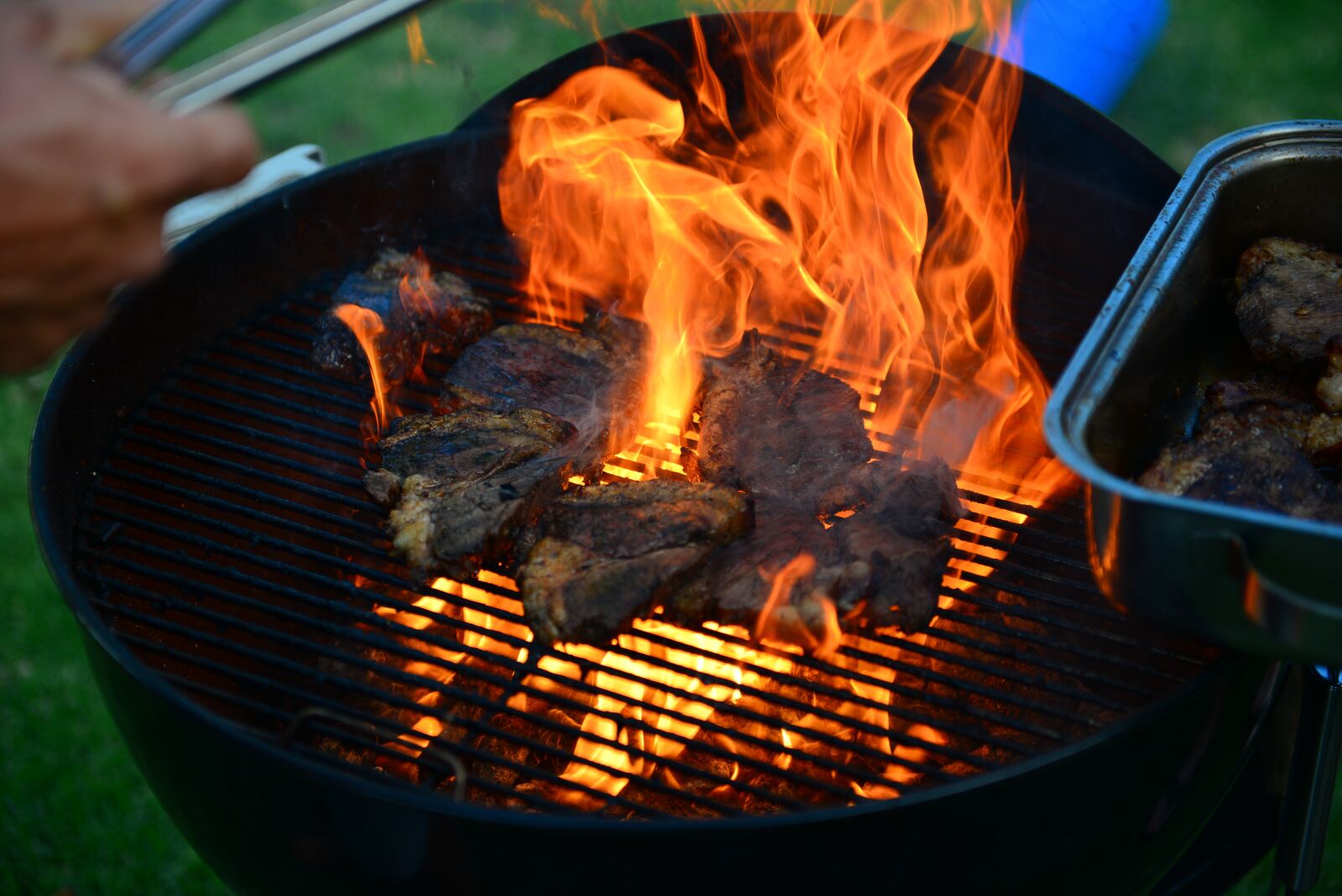 Nikon D800 sample photo. Fire, bbq, barb photography