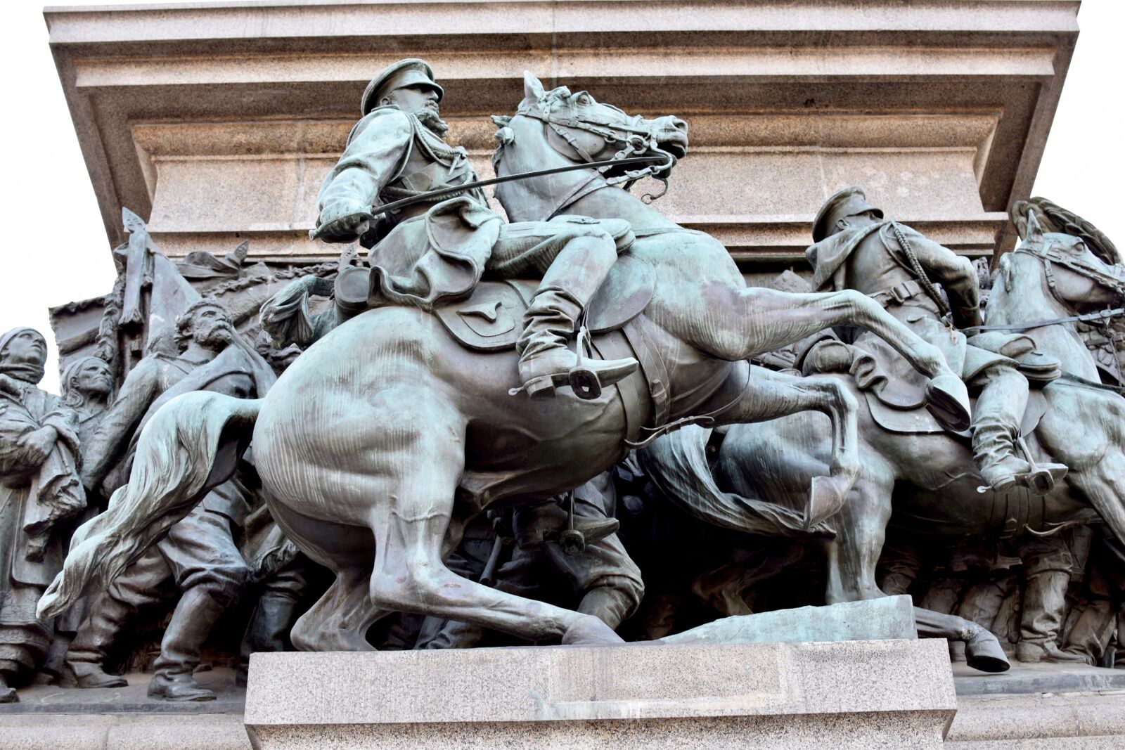 Nikon D5300 sample photo. Statue, sculpture, war photography