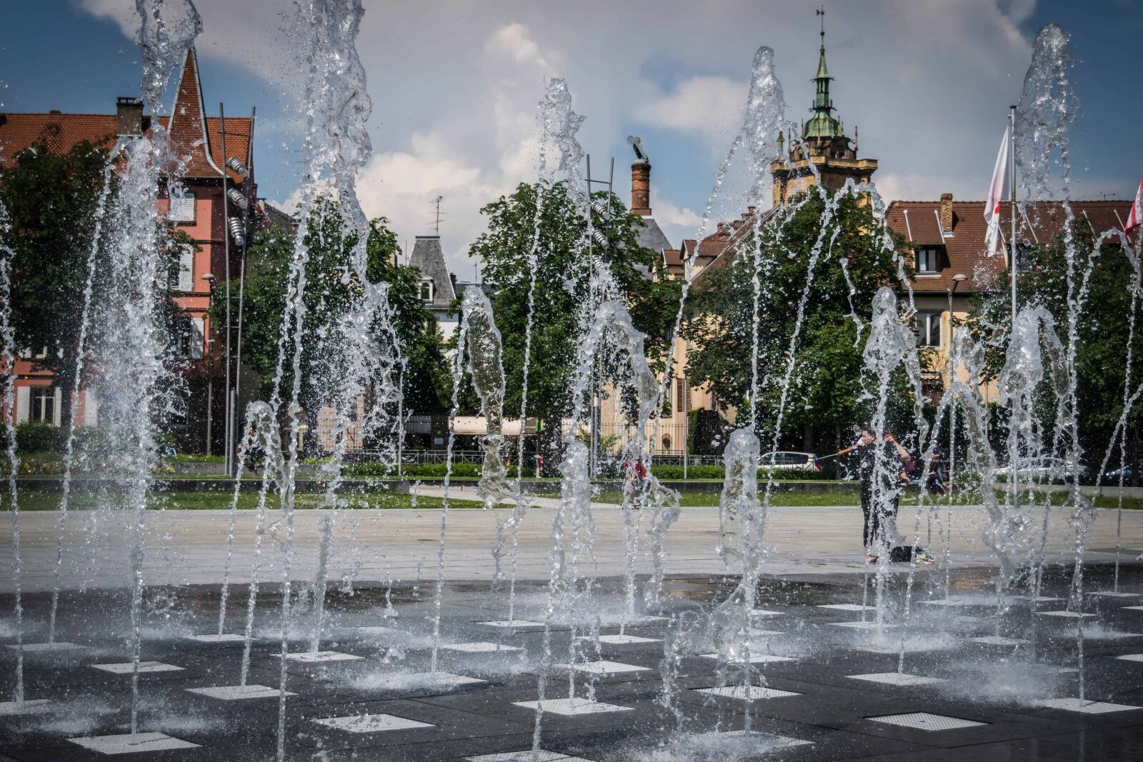 Nikon D3300 sample photo. City, water, structure, fountain photography