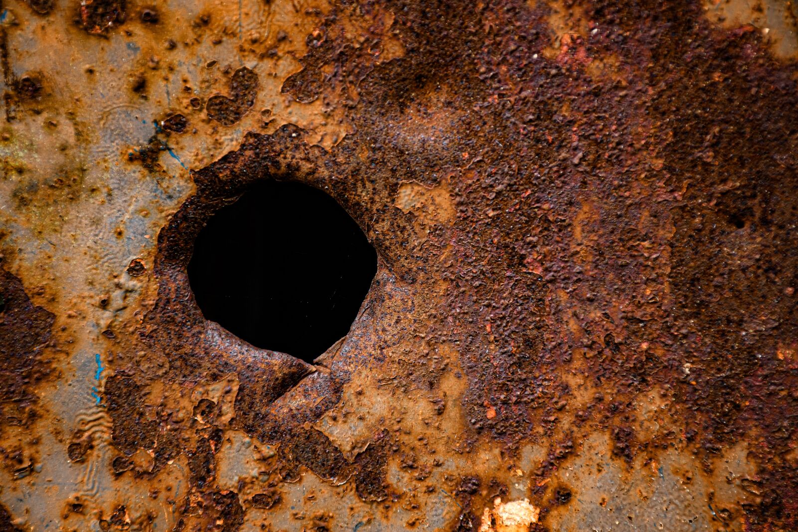 Nikon D7500 sample photo. Hollow, texture, iron photography