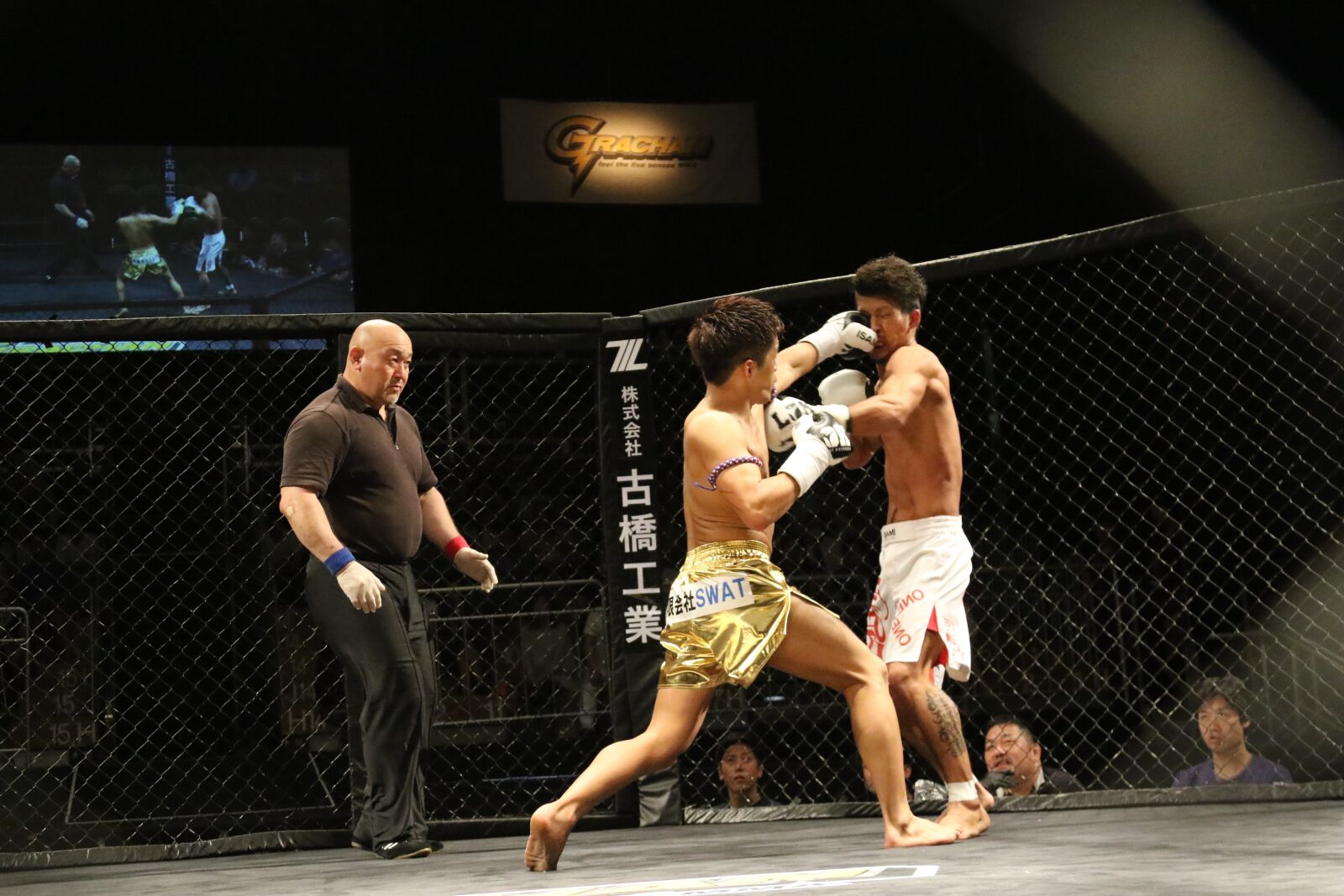 Canon EOS 7D Mark II sample photo. Kickboxing, boxing, cage photography