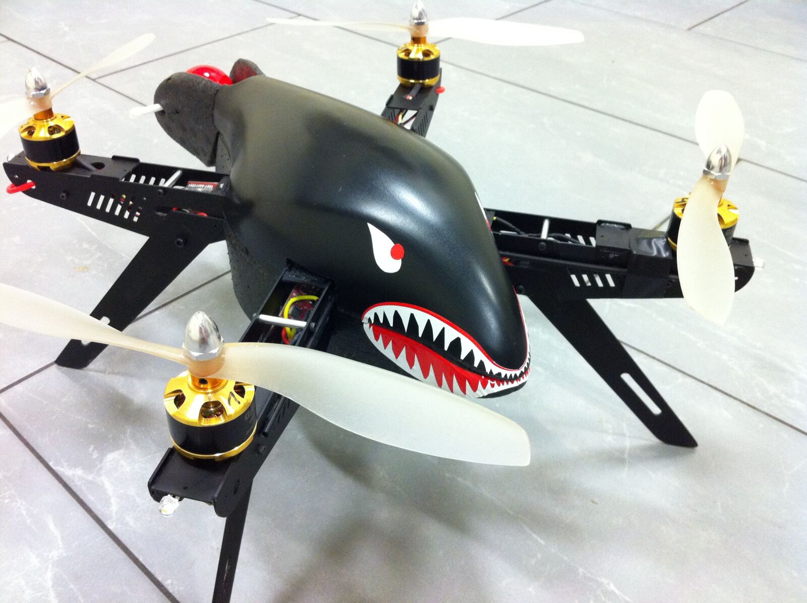 Apple iPhone 4 sample photo. Gaui, multicopter, quadrocopter photography
