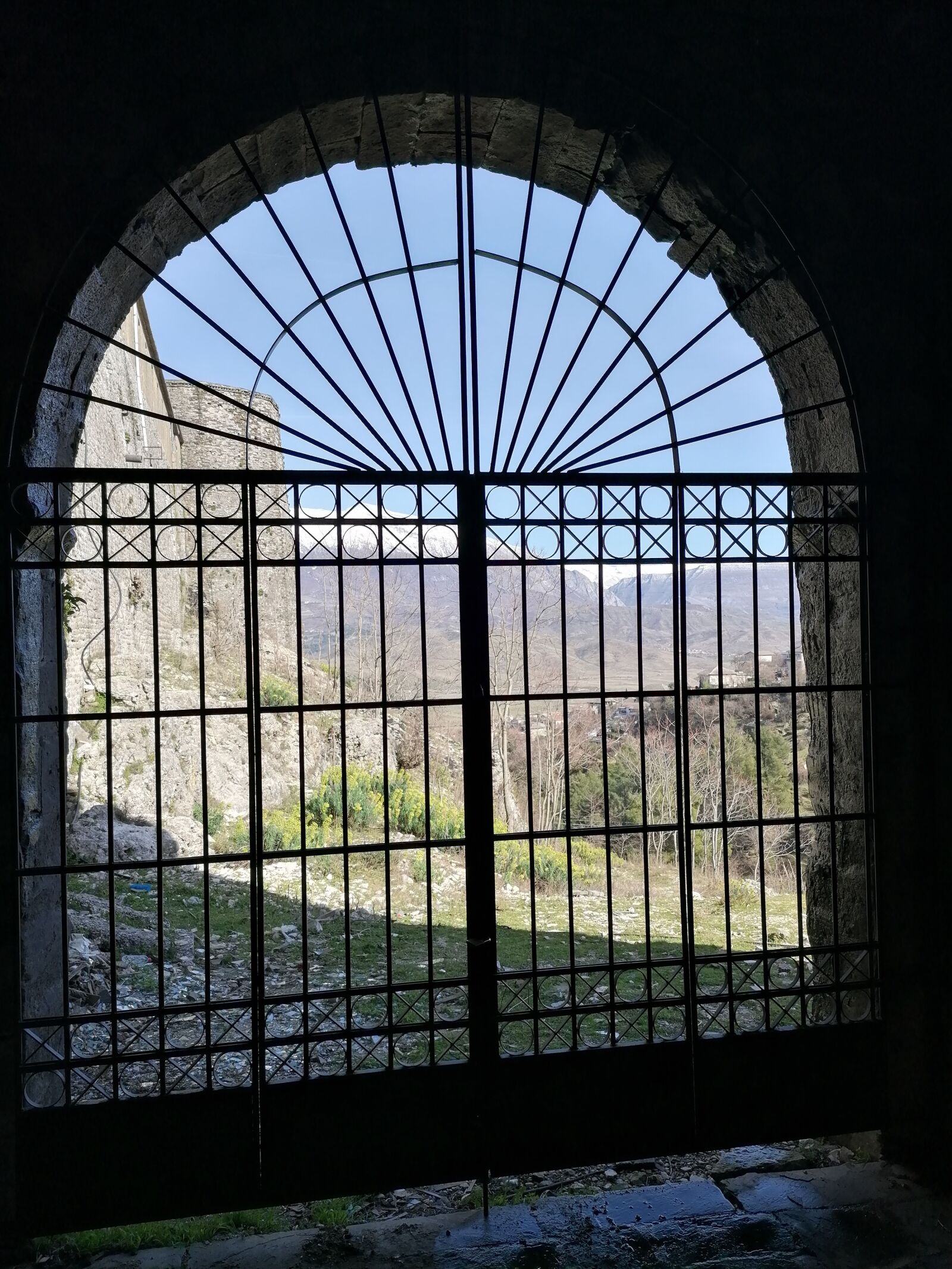 HUAWEI P30 LITE sample photo. Gjirokastra, castle, old photography