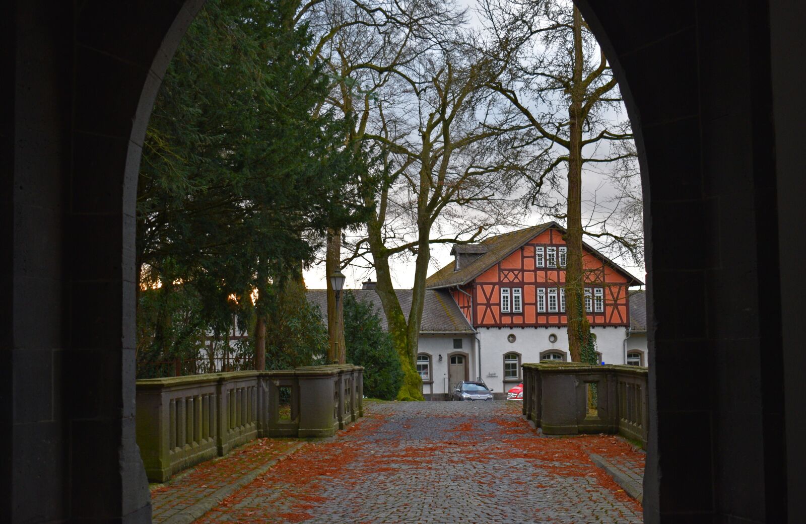 Nikon D3300 sample photo. Traditional german house, hidden photography