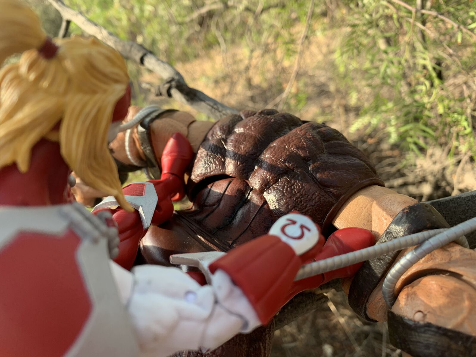 iPhone XS Max back dual camera 4.25mm f/1.8 sample photo. Toy, x-men photography