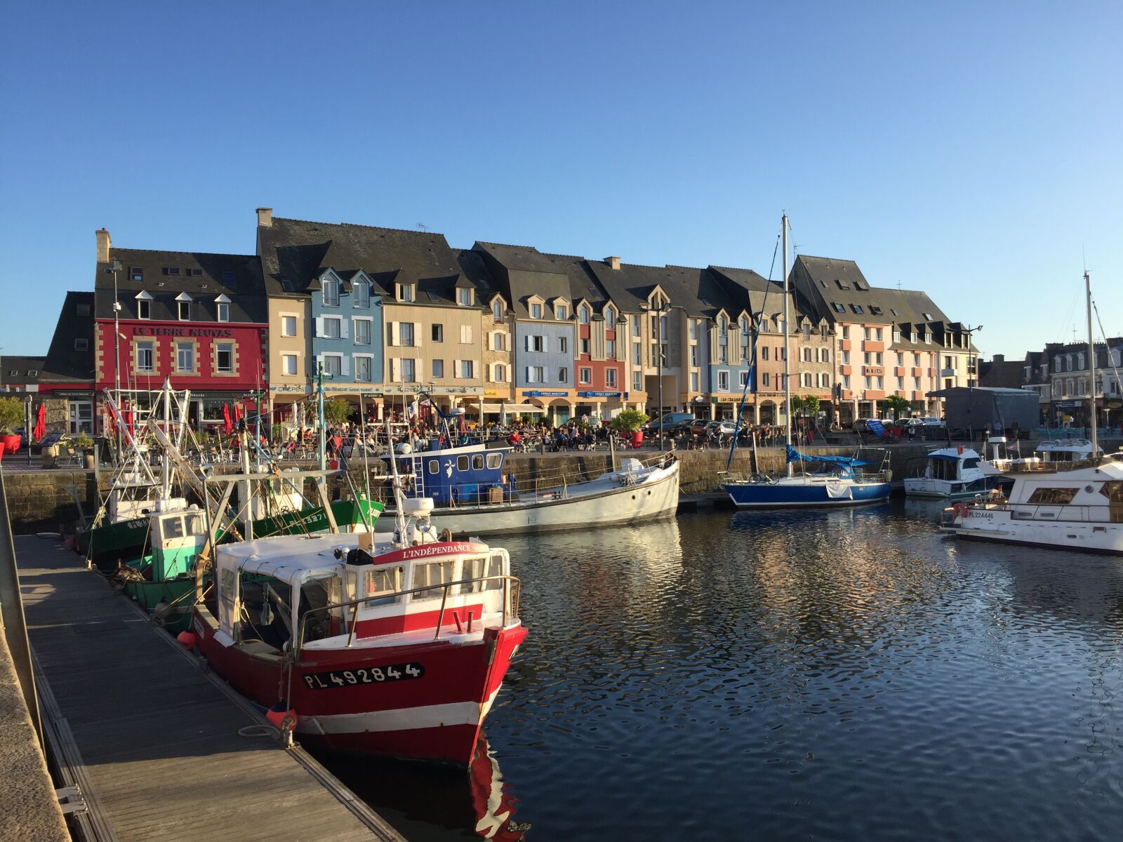iPhone 6 back camera 4.15mm f/2.2 sample photo. France, brittany, paimpol photography