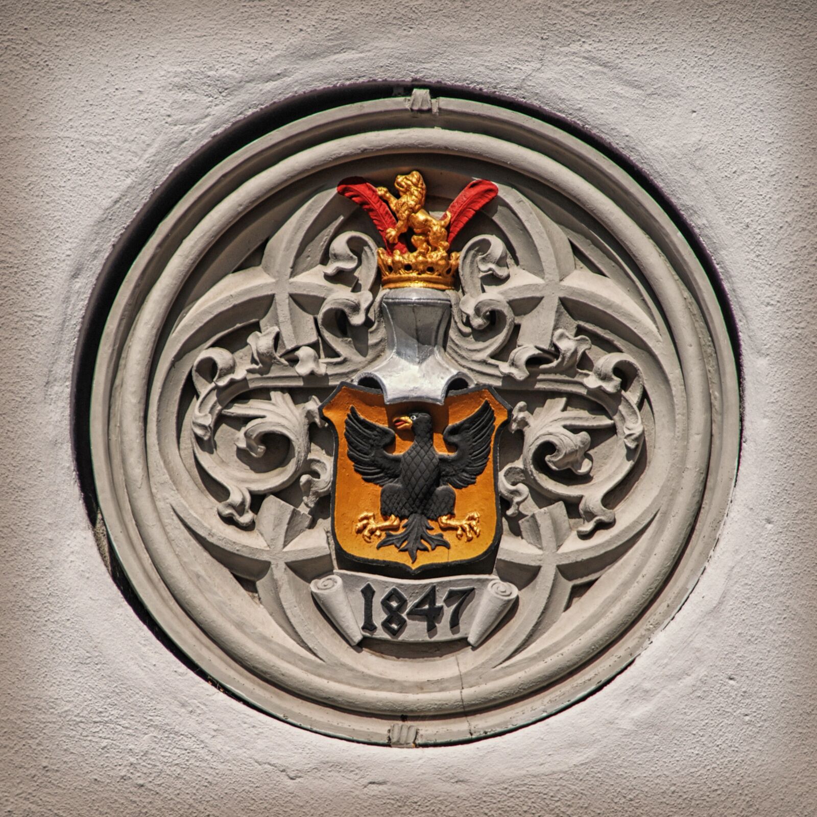 Nikon D80 sample photo. Coat of arms, adler photography
