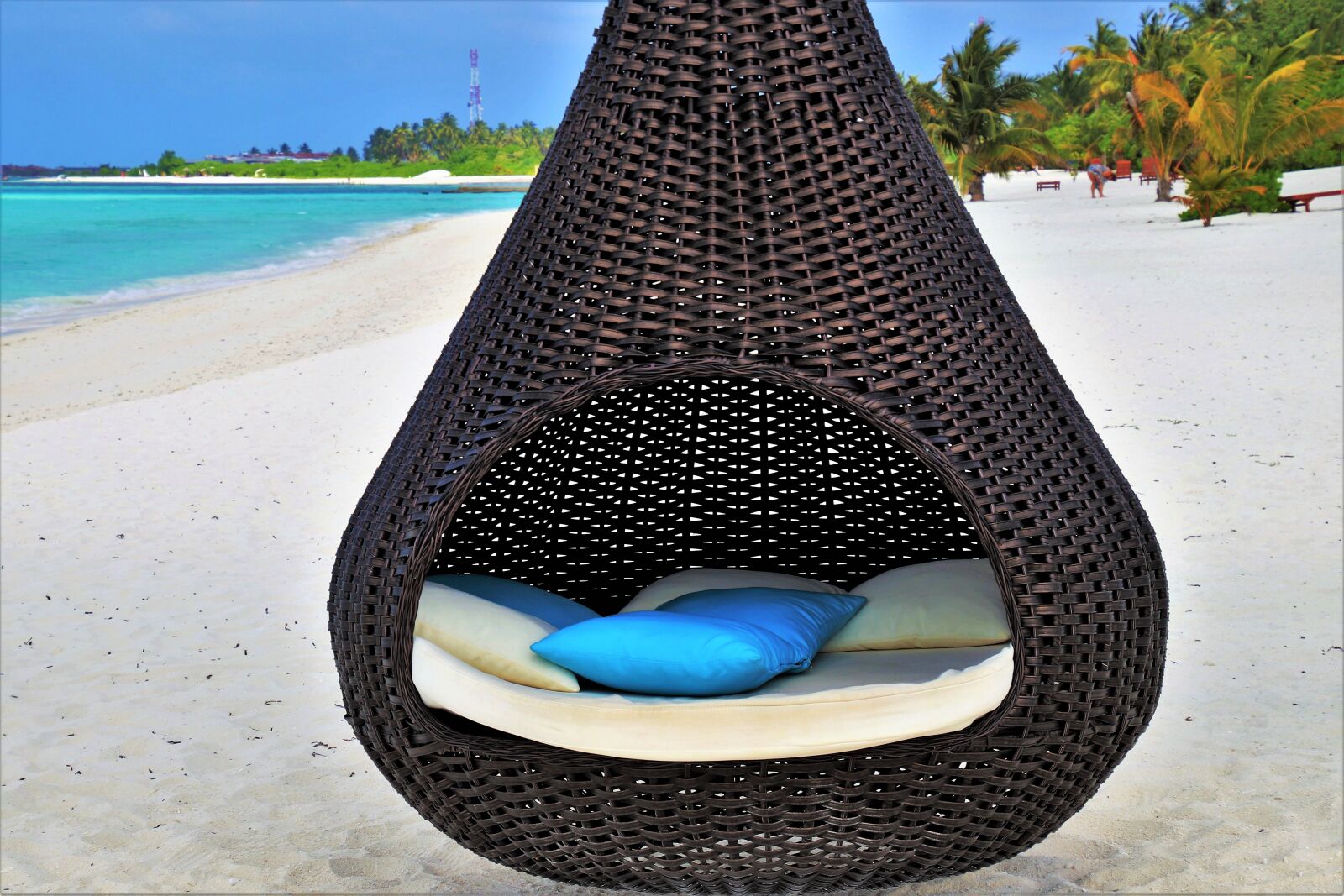 Canon EOS 80D sample photo. Basket, holiday, maldives photography