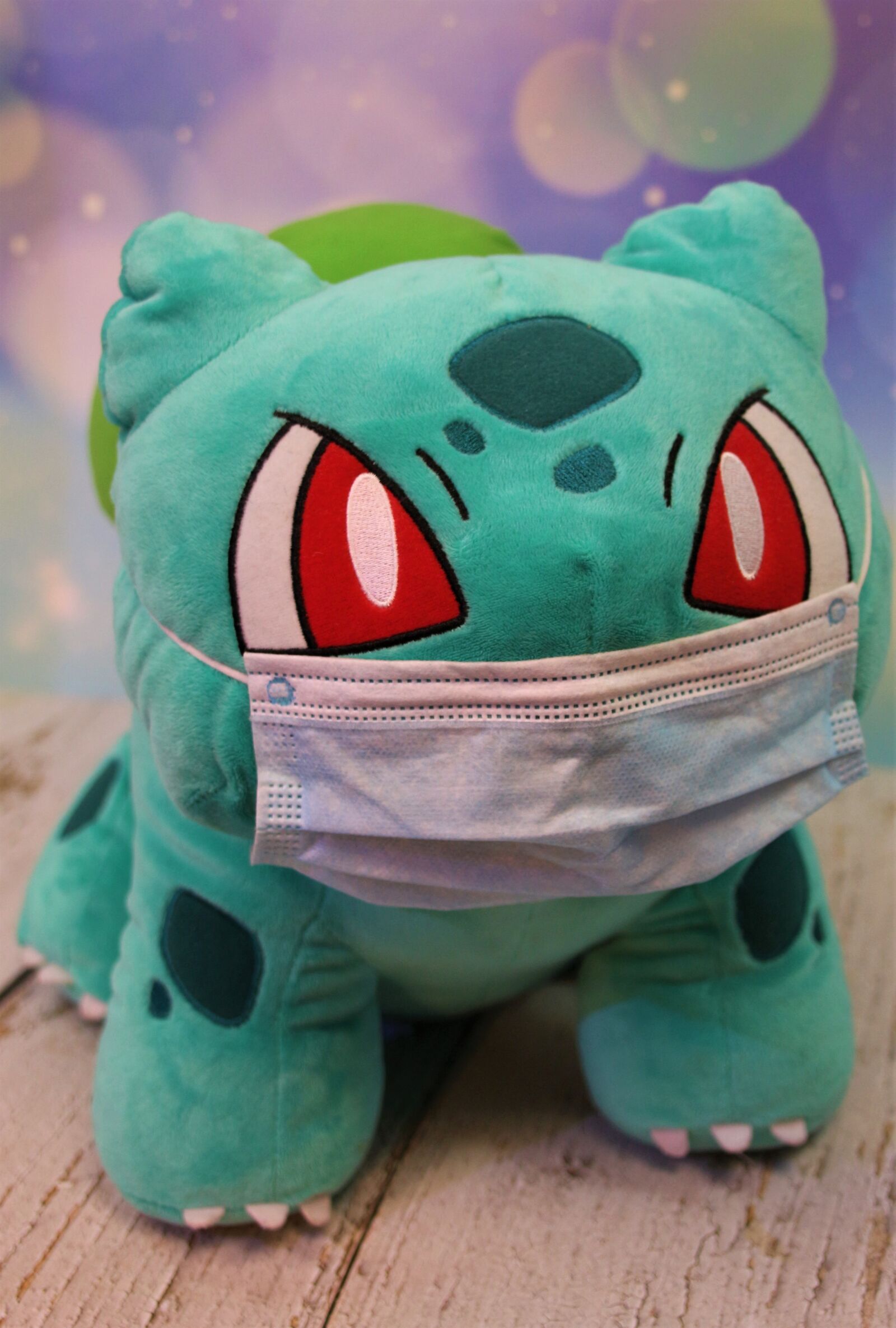 Canon EOS 700D (EOS Rebel T5i / EOS Kiss X7i) sample photo. Bulbasaur, figure, mask photography