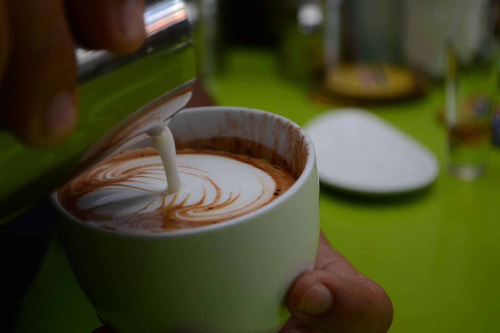 Nikon D3100 sample photo. Coffee, cappuccino, caffeine photography
