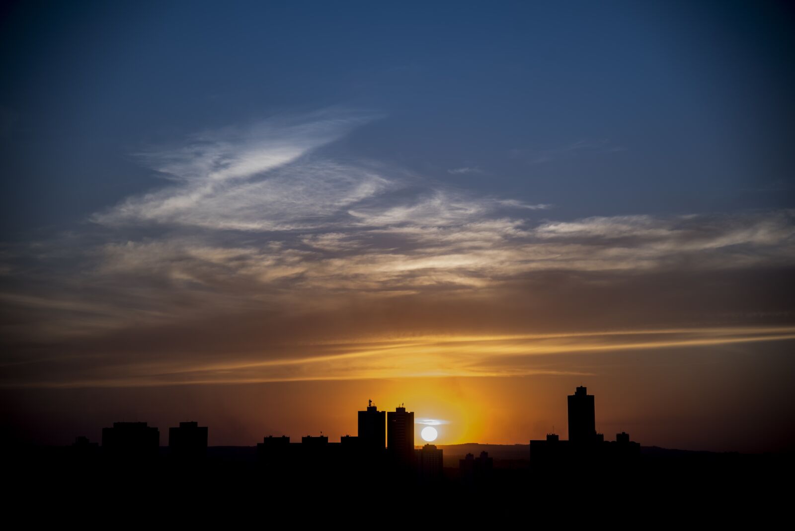 Nikon D750 sample photo. Por do sol, cidade photography