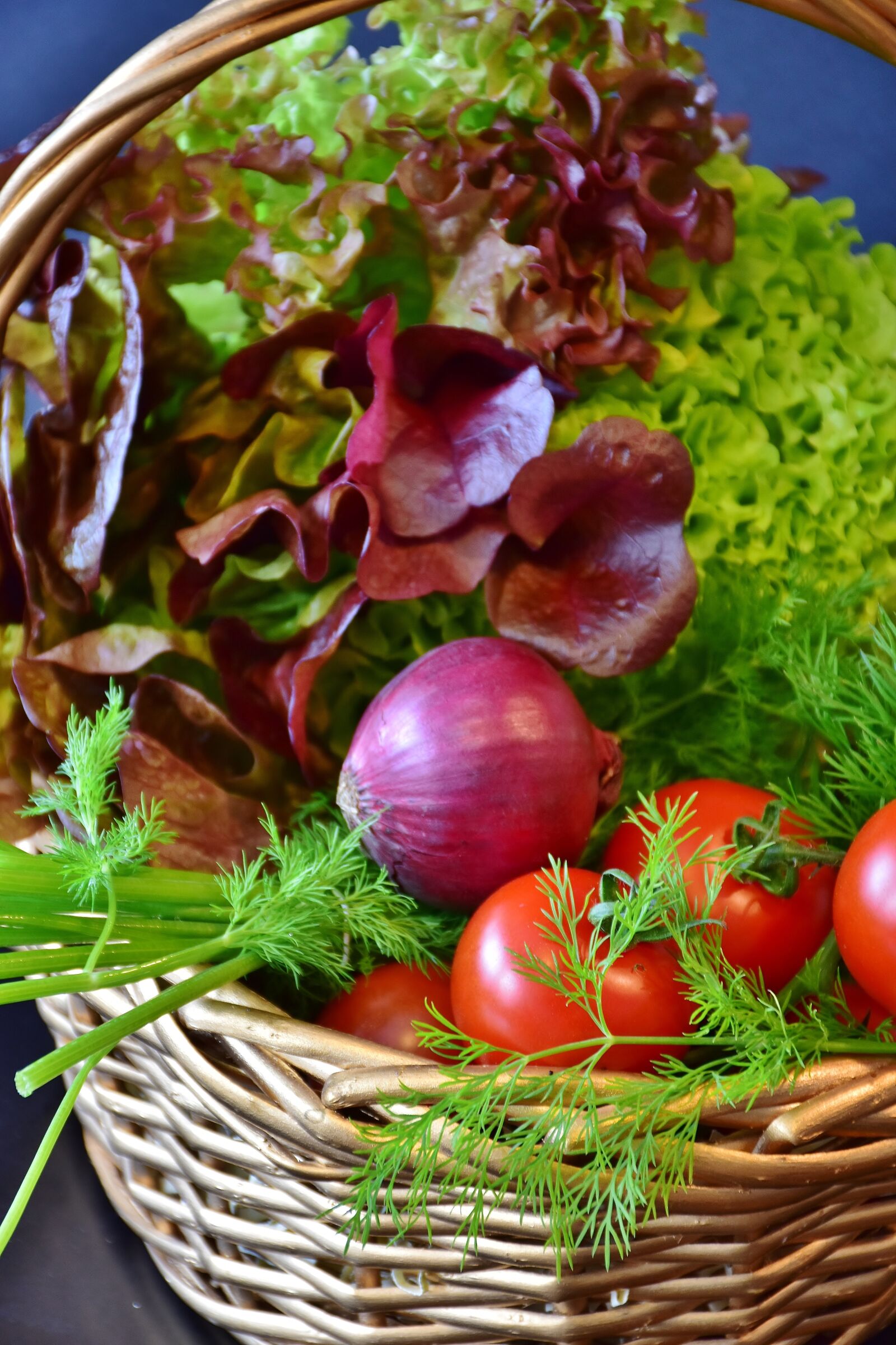Nikon D7200 sample photo. Salad, tomatoes, mixed salad photography
