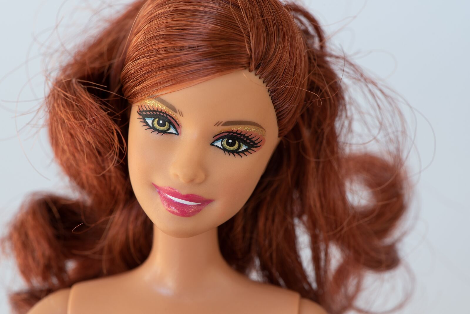 Nikon D750 sample photo. Doll, doll face, red photography