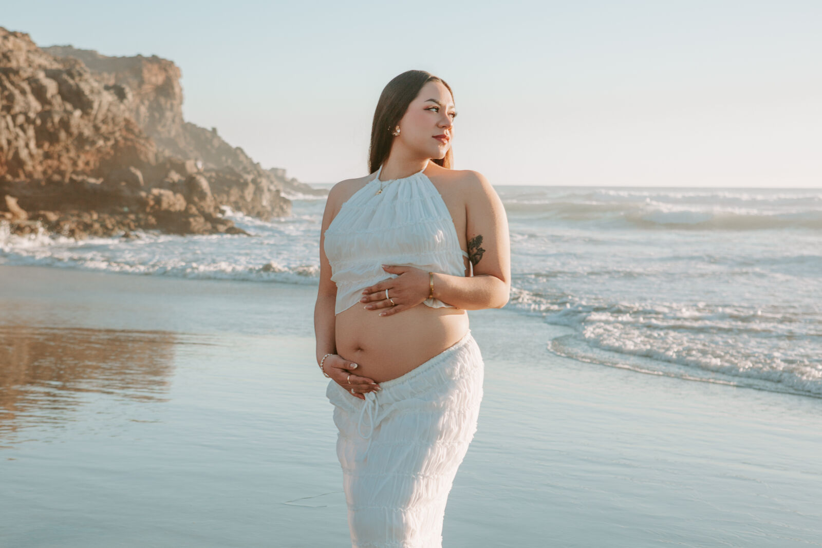Canon EF 24-70mm F2.8L USM sample photo. Maternity - baja california photography