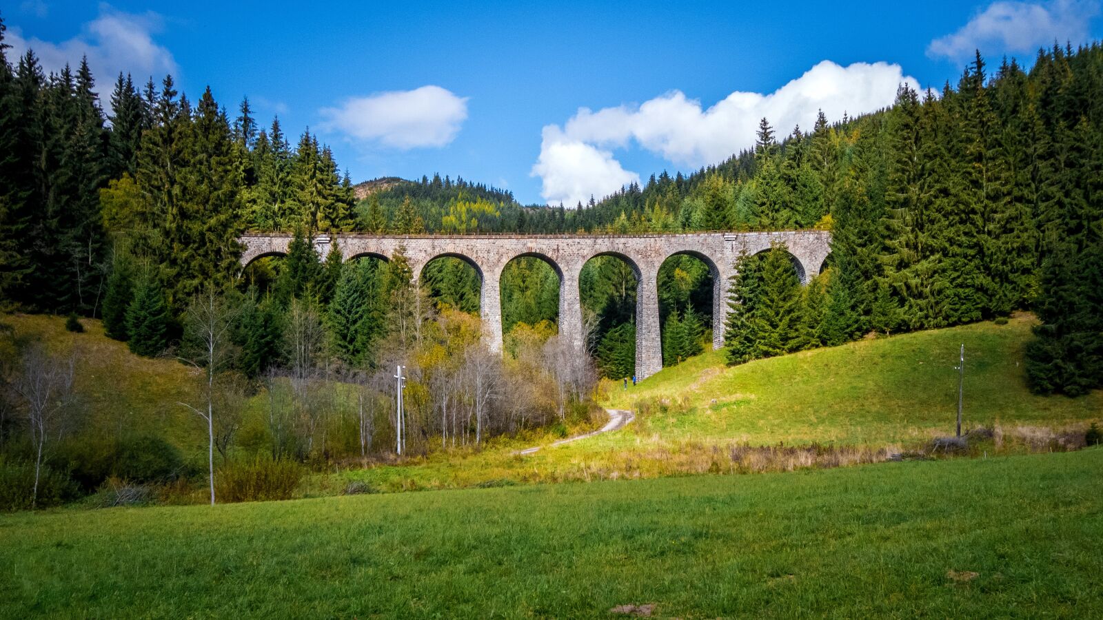 Nikon D500 sample photo. Viaduct, railway bridge, bridge photography