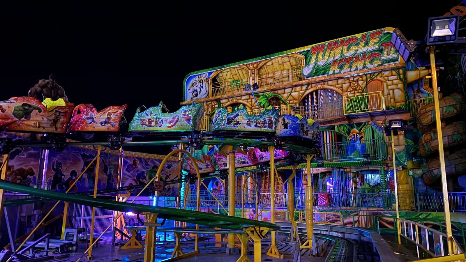 Apple iPhone 11 sample photo. Fairground, attraction, circus photography