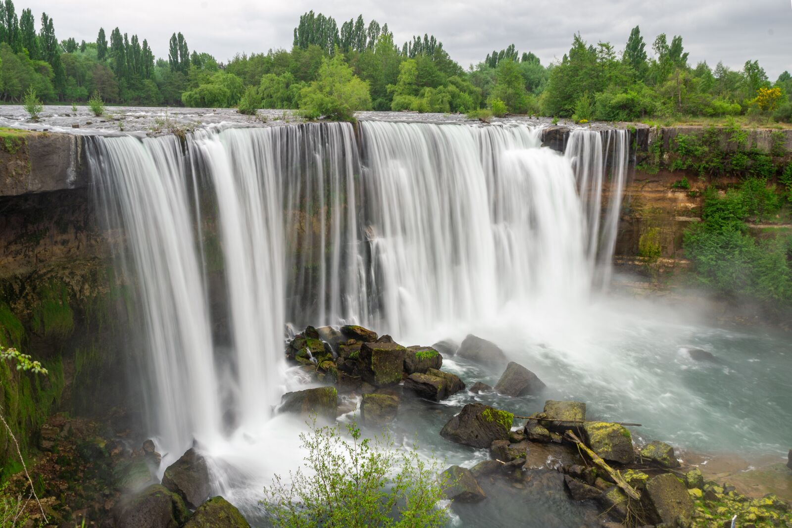 Nikon D3100 sample photo. Salto del laja, chile photography
