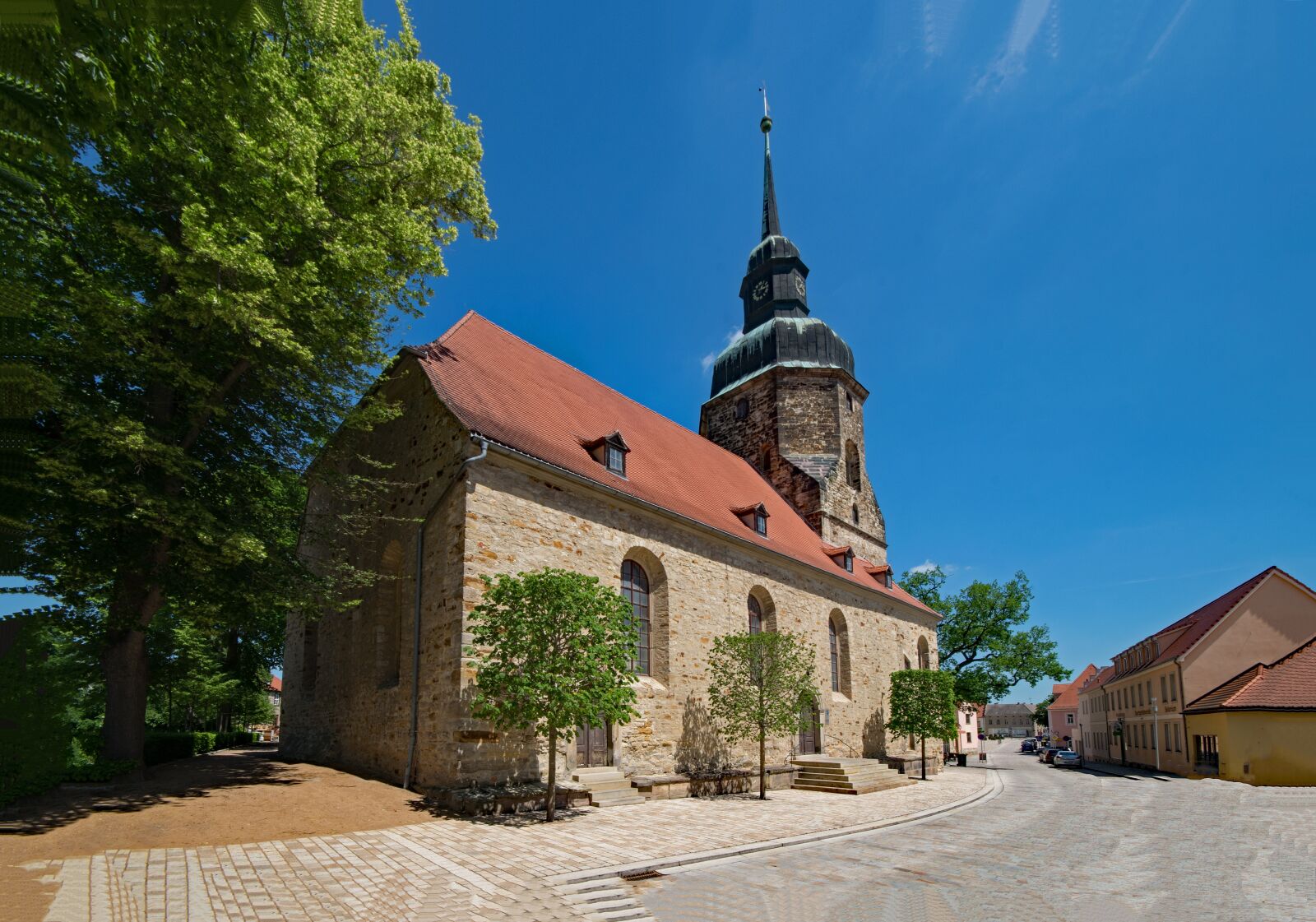 Nikon D5300 sample photo. Church, bad lauchst dt photography