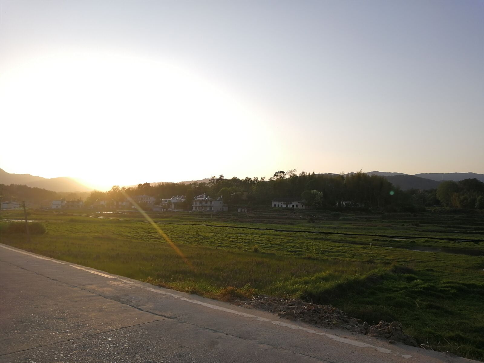 HUAWEI nova 2s sample photo. Sunset, natural, views photography