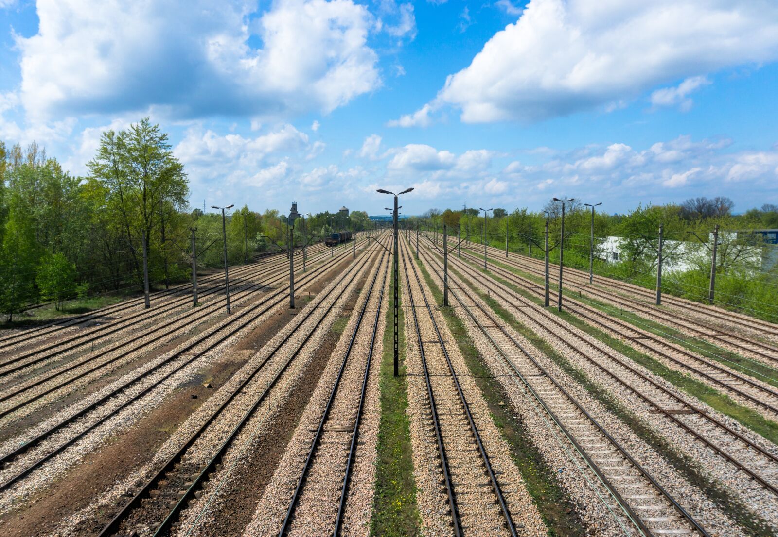 Sony a6000 sample photo. Railway, panorama, emptiness photography