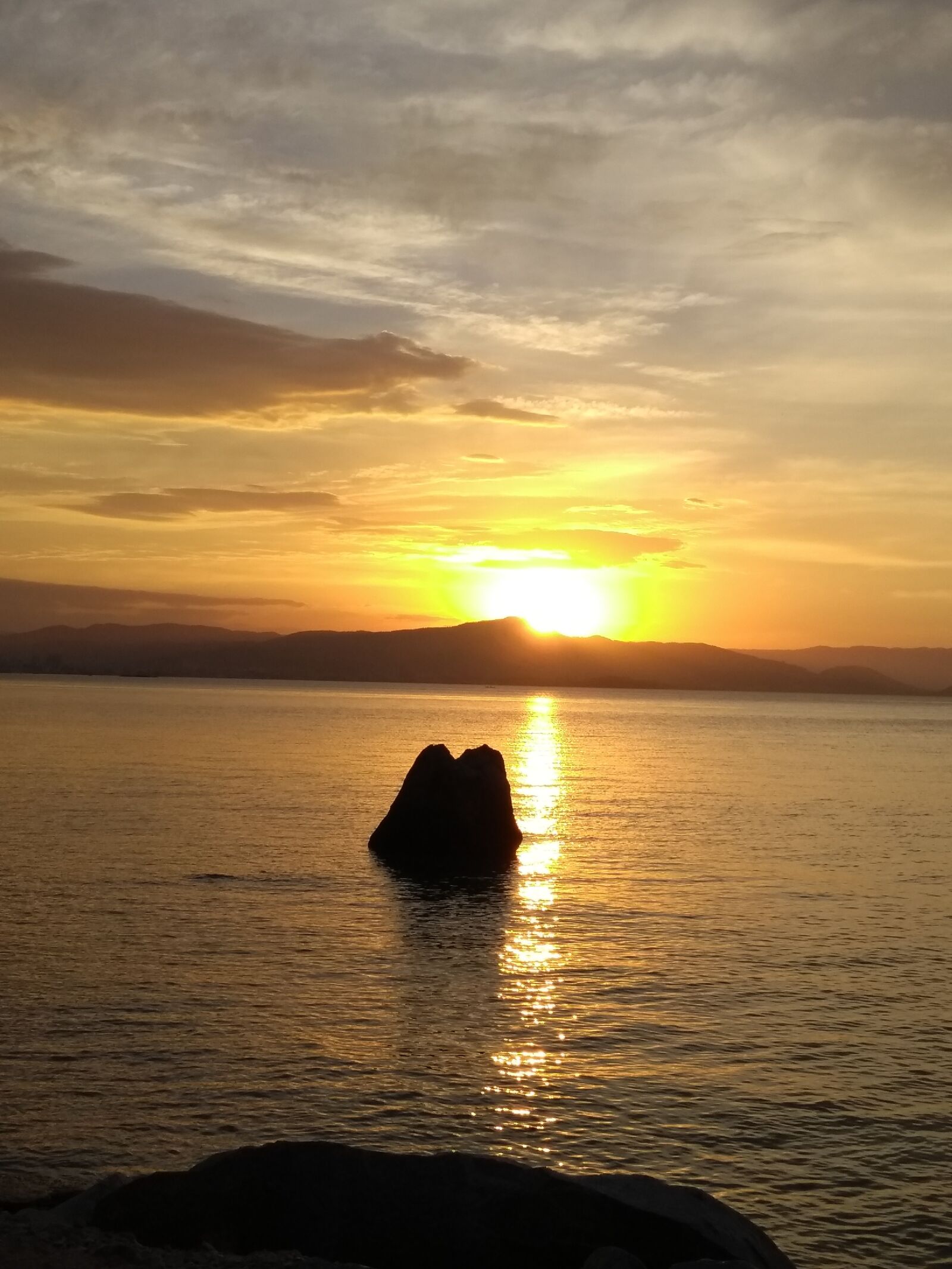 Motorola Moto G (5th Gen) sample photo. Landscape, mar, sunset photography