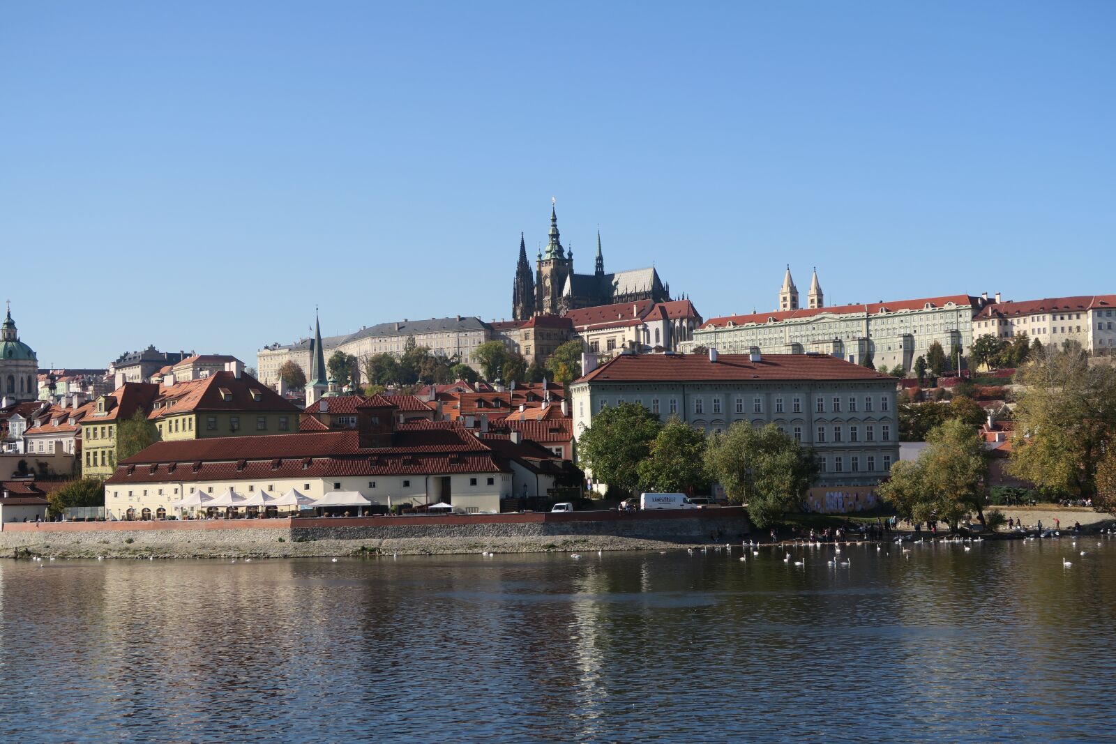Canon PowerShot G7 X sample photo. Prague, autumn, vltava photography