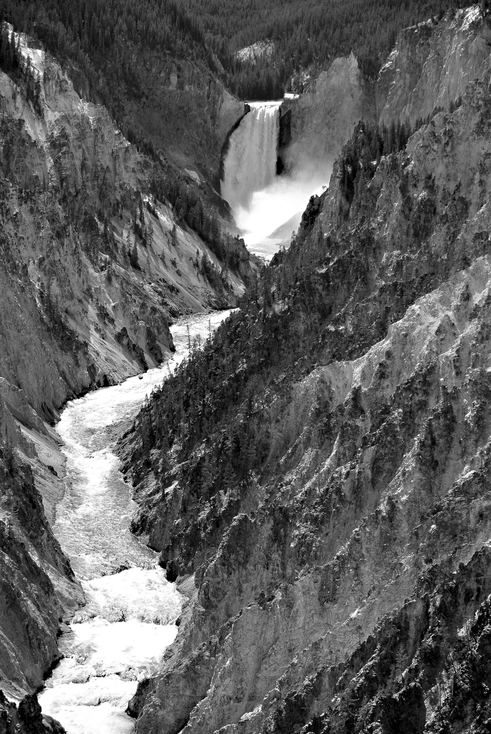 Nikon 1 J1 sample photo. Yellowstone national park, river photography