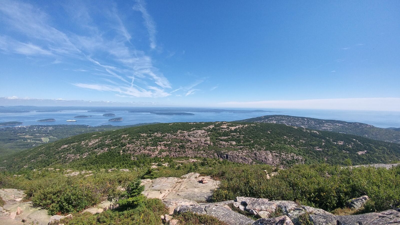 LG G5 sample photo. Acadia, panarama, nature photography