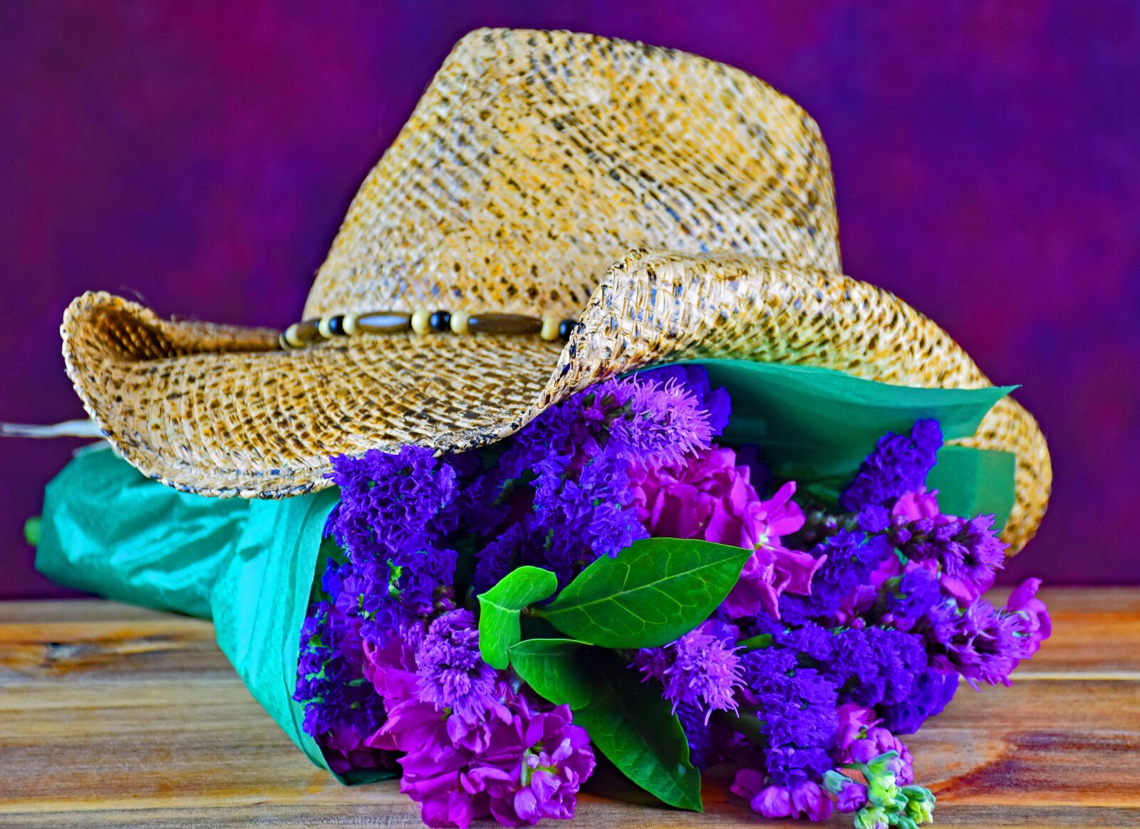 Nikon D5500 sample photo. Flowers, bouquet, cowboy photography