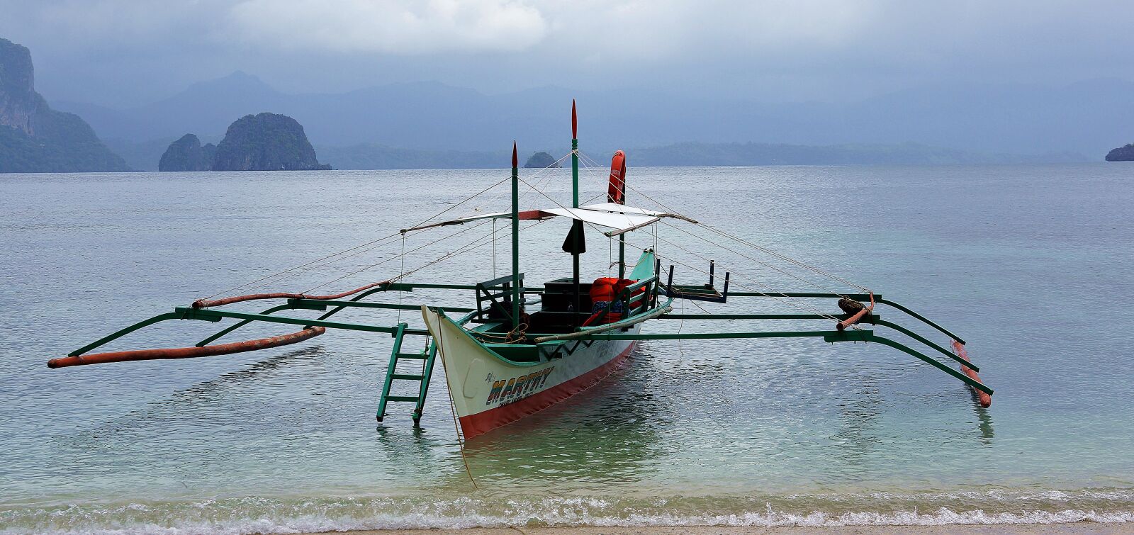 Sony Alpha NEX-7 sample photo. Boat, philippines, el nido photography