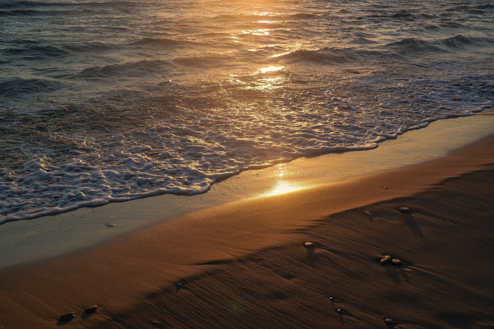 Samsung NX300 sample photo. Beach, sunset, sea photography