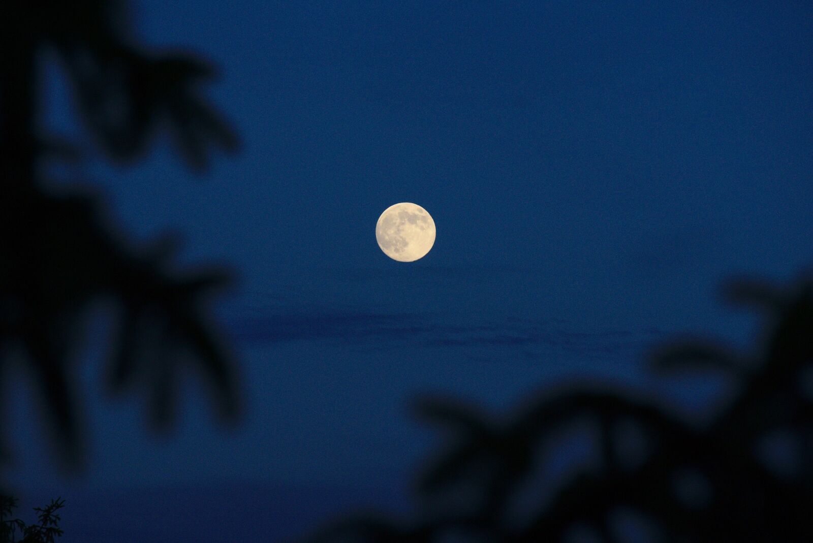 Sony E 55-210mm F4.5-6.3 OSS sample photo. Moon, night, full photography