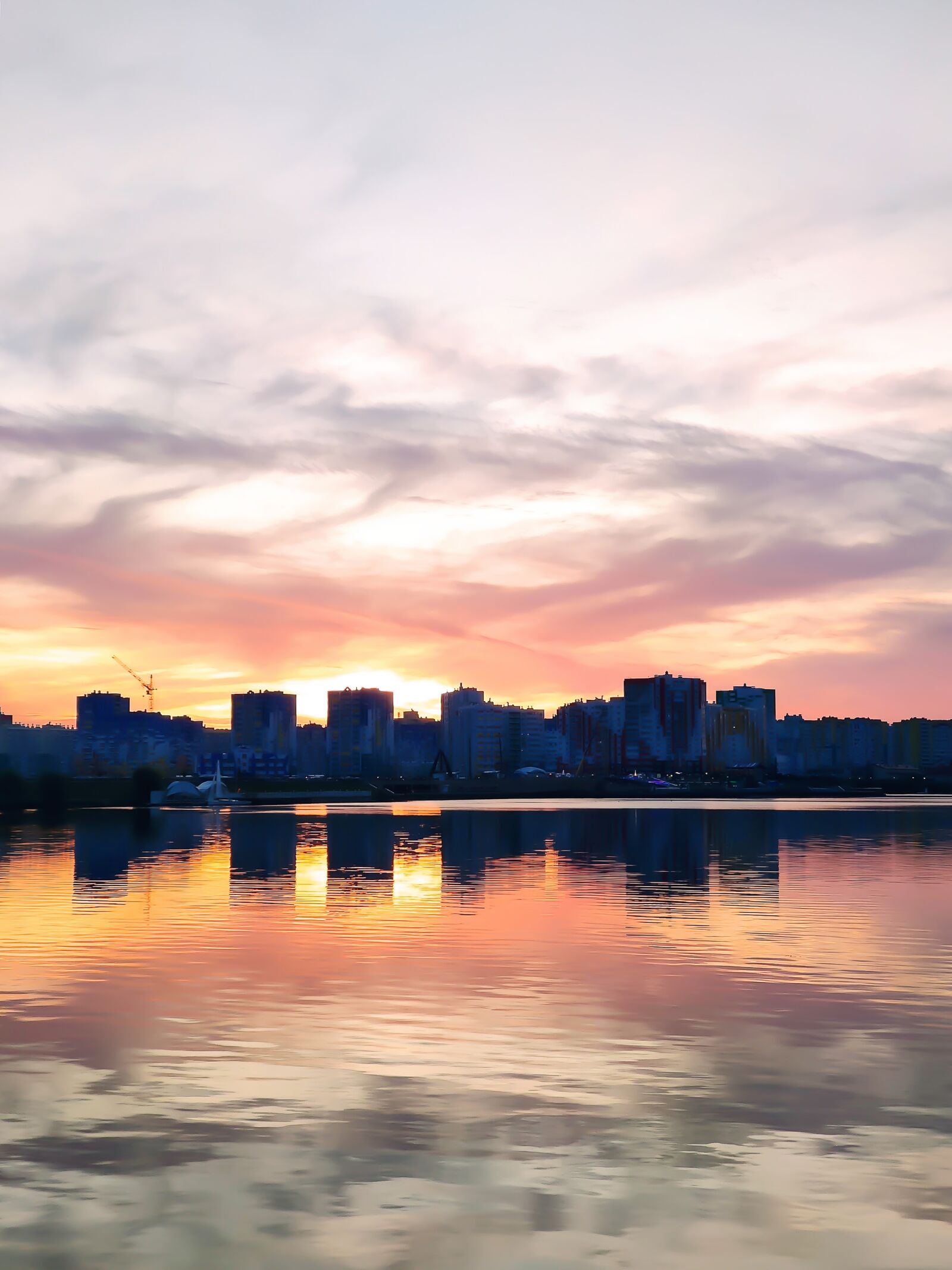 Xiaomi Mi 9T sample photo. Buildings, skyline, reflection photography