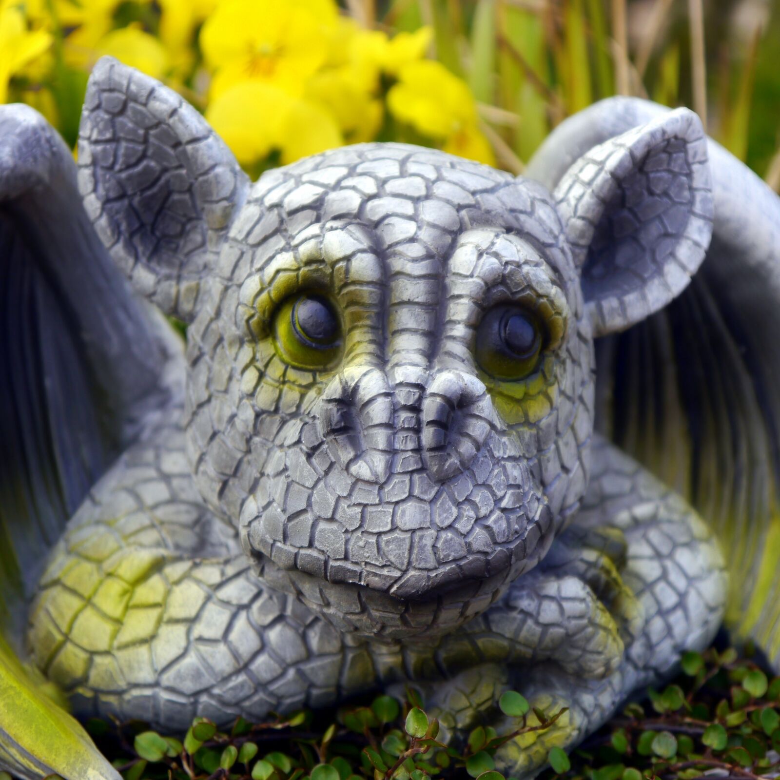 Panasonic Lumix DMC-G5 sample photo. Dragon, figure, garden photography
