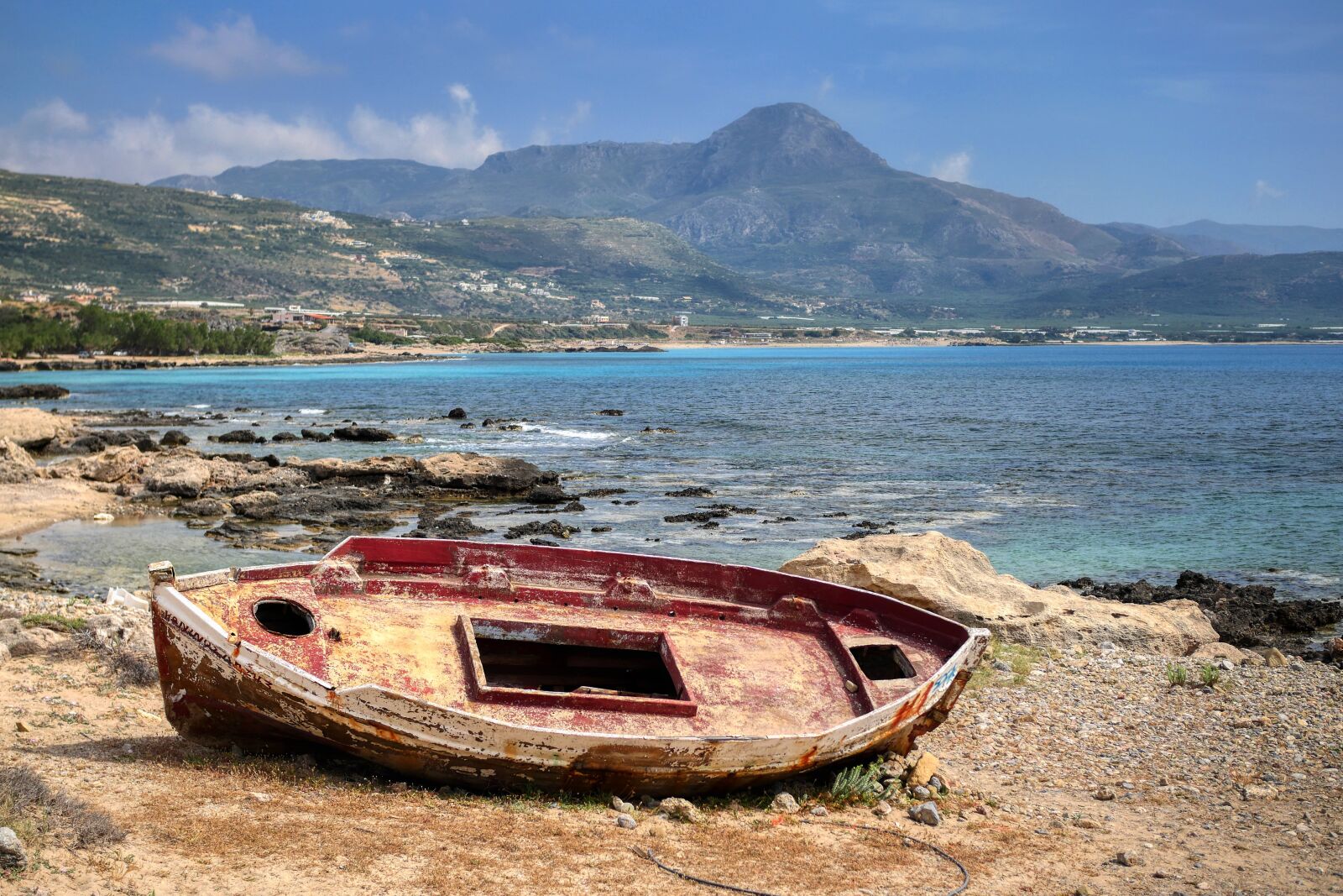 Panasonic Lumix DMC-GX8 sample photo. Crete, greece, beach photography