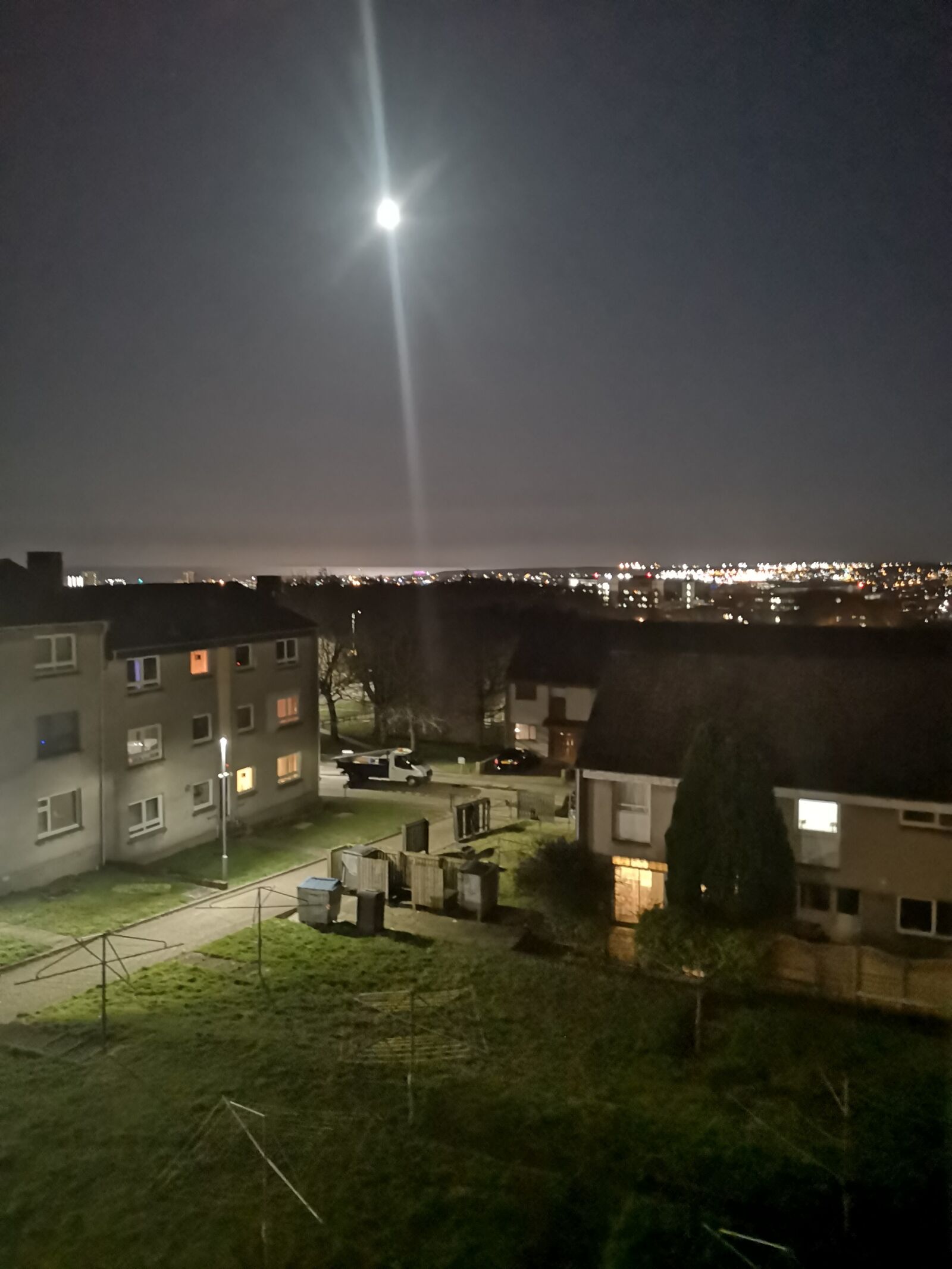 HUAWEI P20 sample photo. Aberdeen, cityscape, night photography