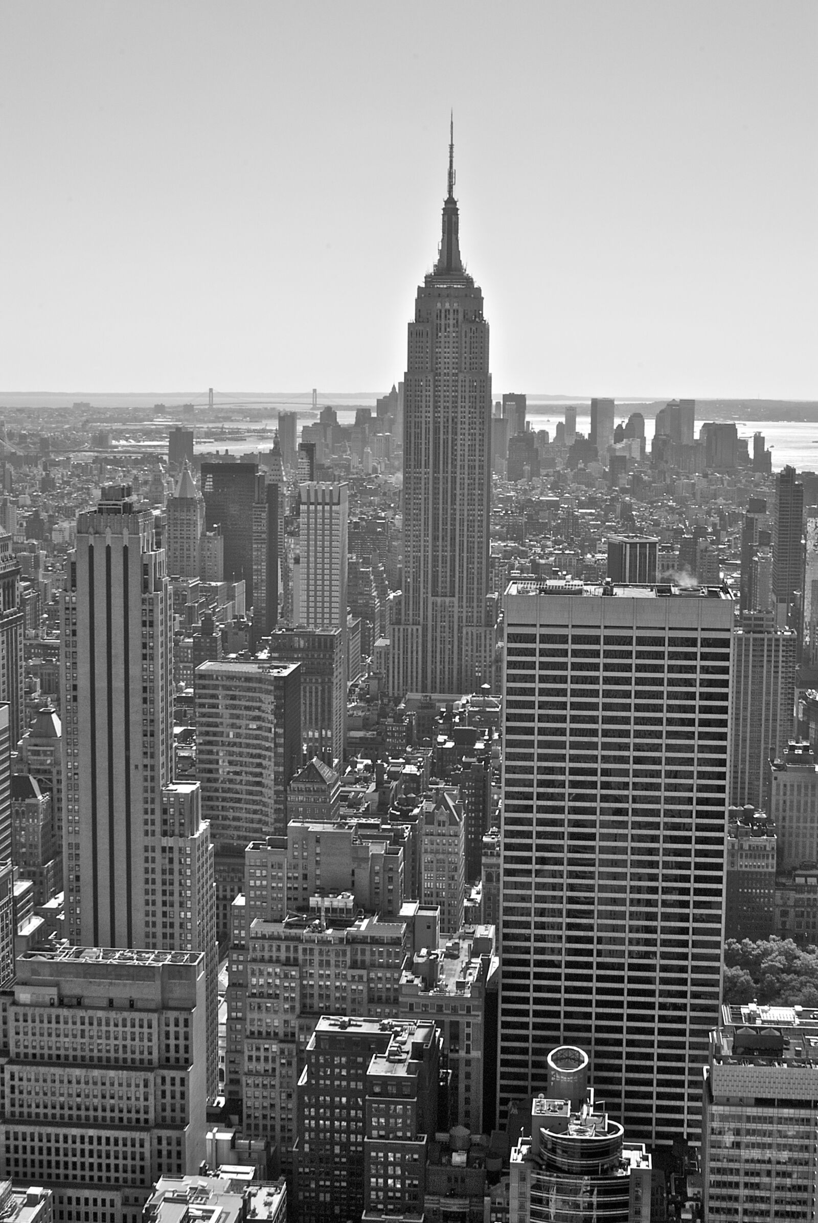 Sony Alpha DSLR-A300 sample photo. New york, empire state photography