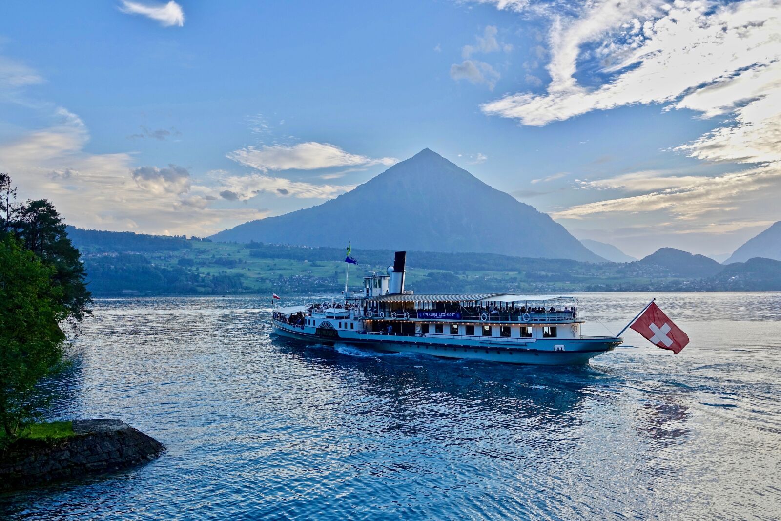 Sony Cyber-shot DSC-RX100 III sample photo. Steamer, paddleboat, switzerland photography